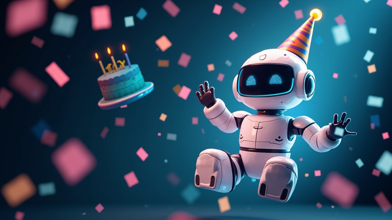 Мой первый день рождения 🎂